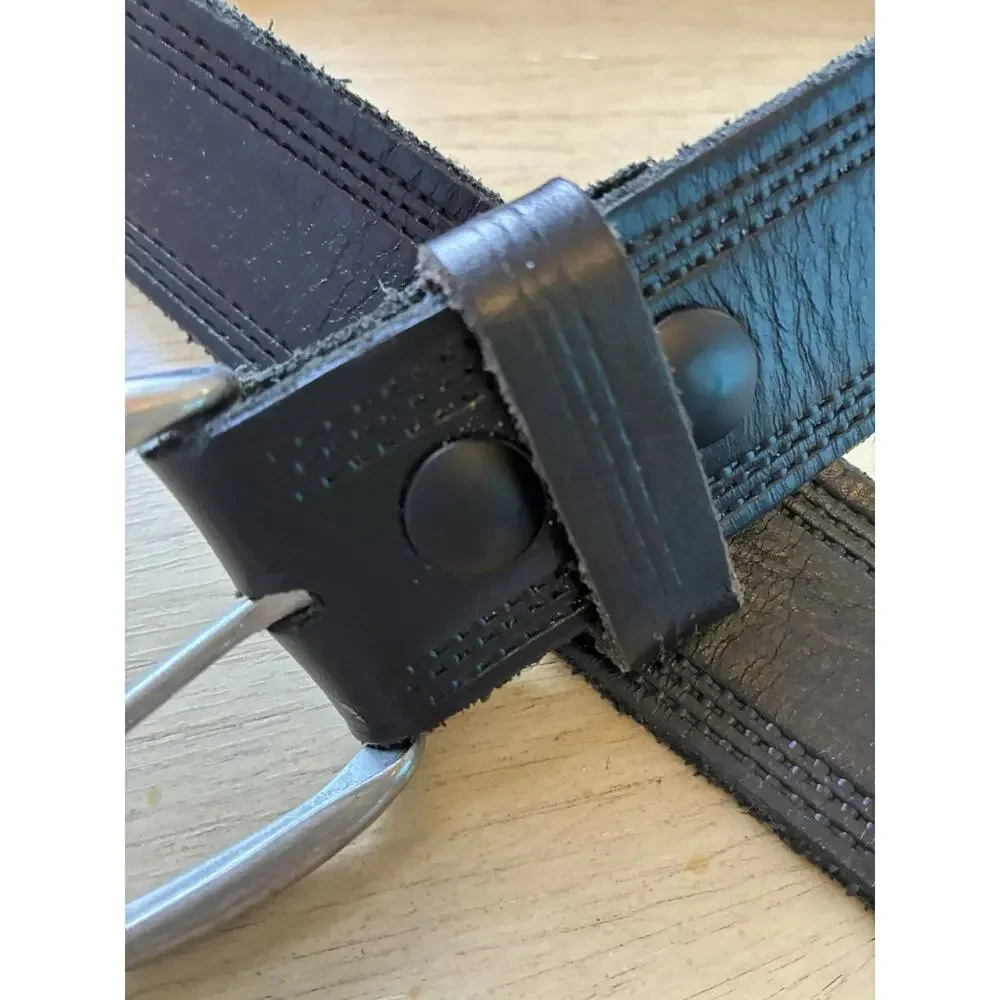 Genuine leather Belt Men’s 34 thick utility outdoor Guide Gear Workwear USA NWT